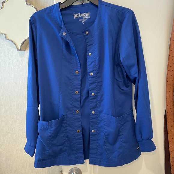 Grey's Anatomy Collection 4 Pocket Front Snap Jacket - Picture 2 of 4